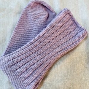 Super Soft Vintage / Retro Ribbed Cuff Socks Slouch Schoolgirl